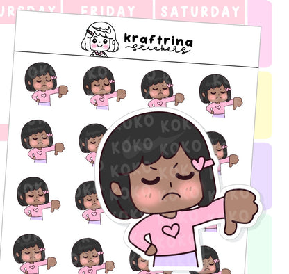 BOO THUMBS DOWN (62-K001)