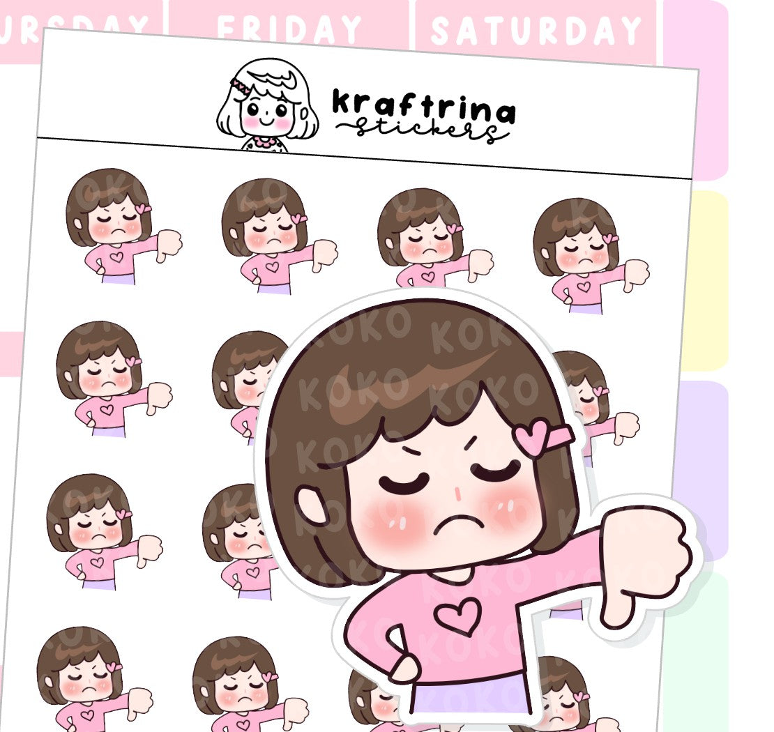 BOO THUMBS DOWN (62-K001)