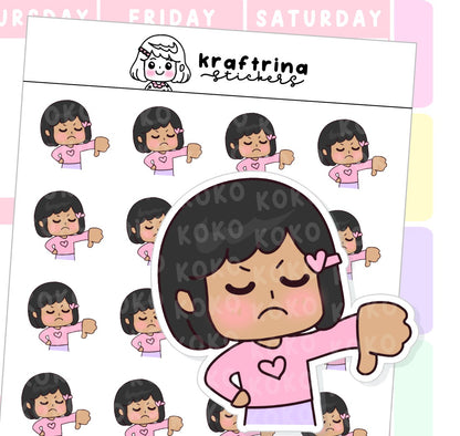 BOO THUMBS DOWN (62-K001)