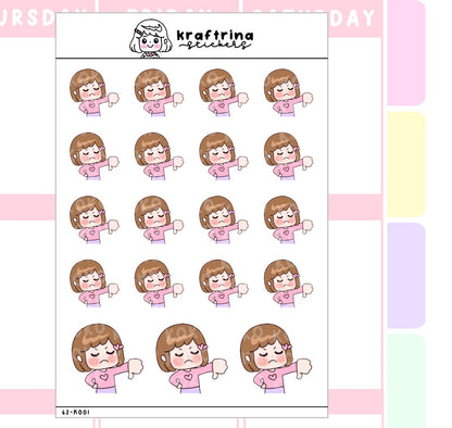 BOO THUMBS DOWN (62-K001)