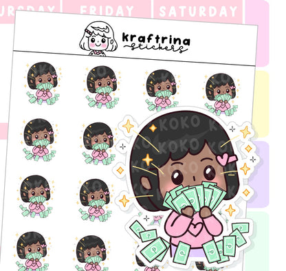 SHOPPING, SALARY, PAY DAY (62-K004)