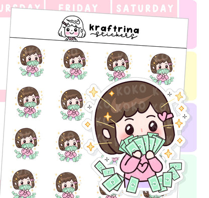 SHOPPING, SALARY, PAY DAY (62-K004)