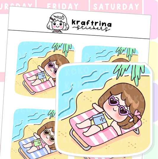 VACATION | BEACH DAY | TRAVEL (62-K005 DECO)