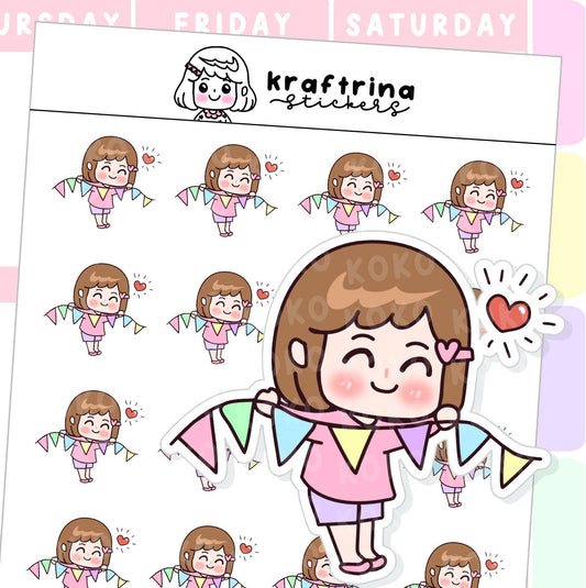 CELEBRATION BANNER | FEELING CUTE (62-K008)