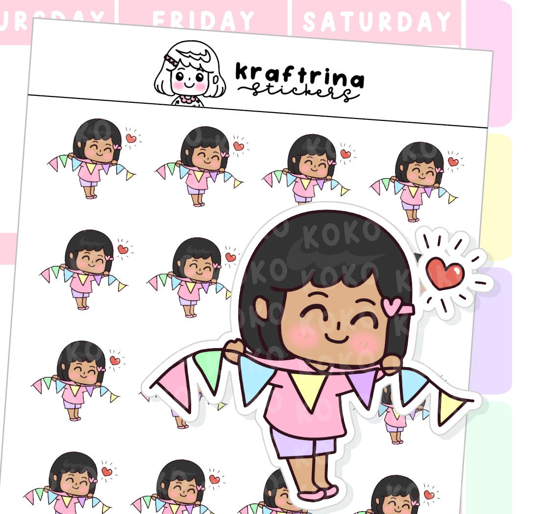CELEBRATION BANNER | FEELING CUTE (62-K008)