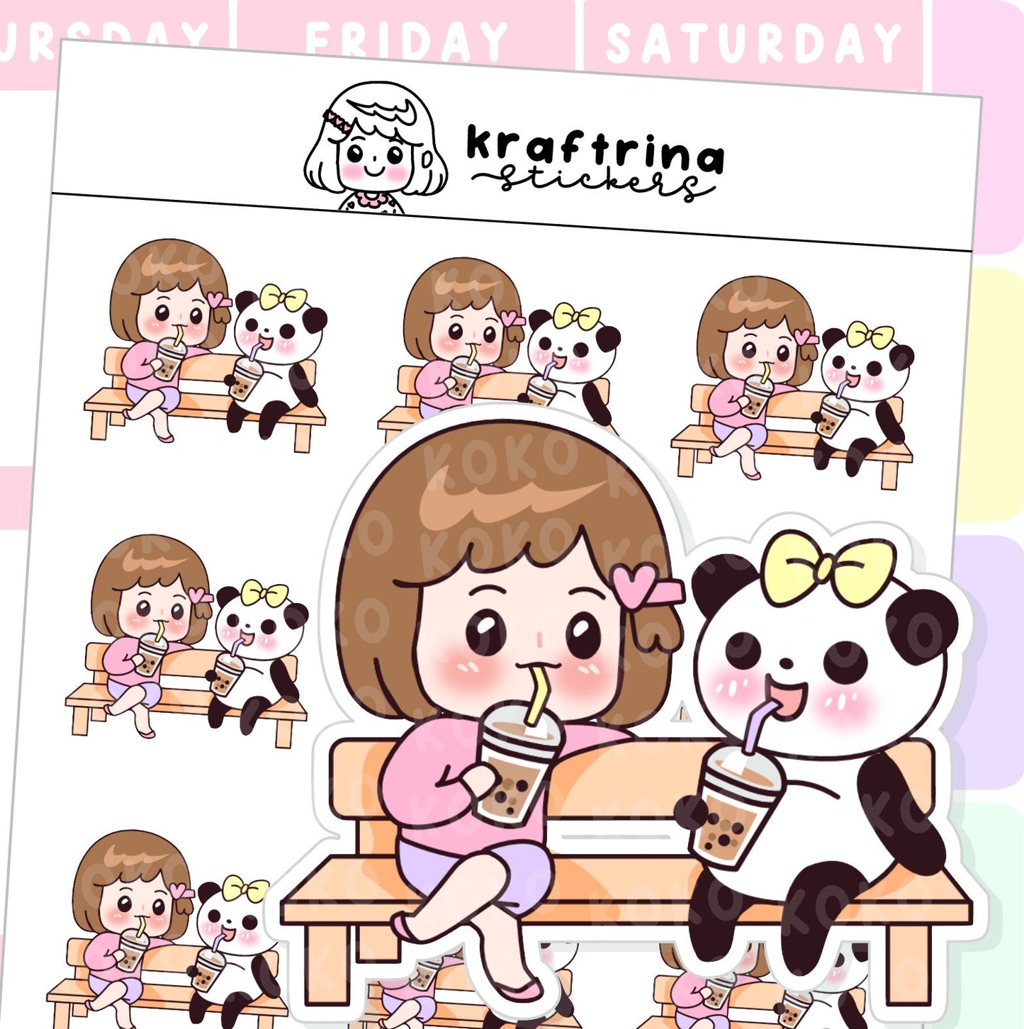 CHILLING WITH MY FRIEND REGULAR SIZE (63-K004)