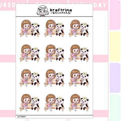 CHILLING WITH MY FRIEND REGULAR SIZE (63-K004)