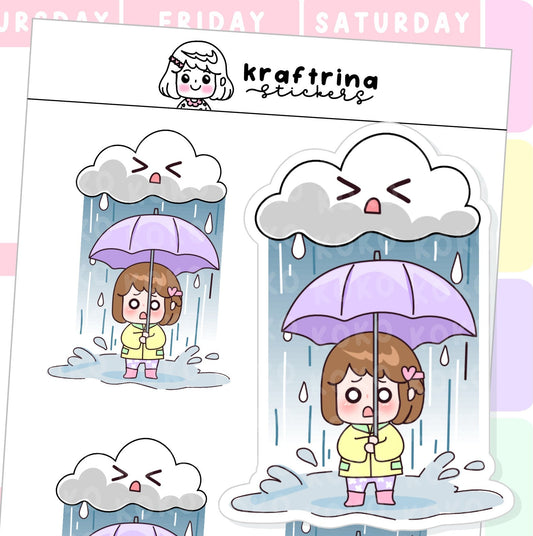 BAD WEATHER BIG STICKERS (65-K004 DECO)