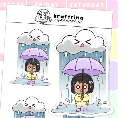BAD WEATHER BIG STICKERS (65-K004 DECO)