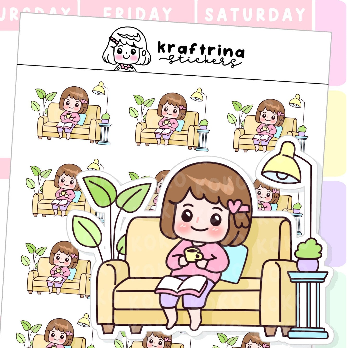 WILL JUST CHILL AND READ (65-K007)