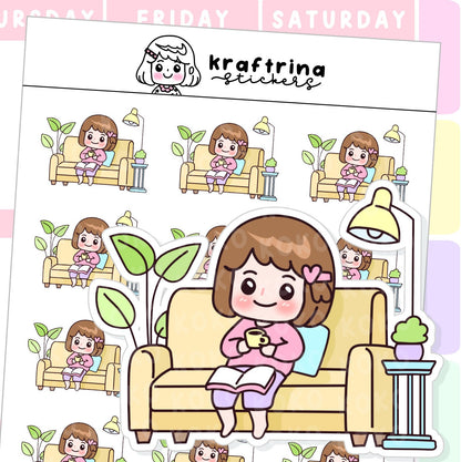 WILL JUST CHILL AND READ (65-K007)