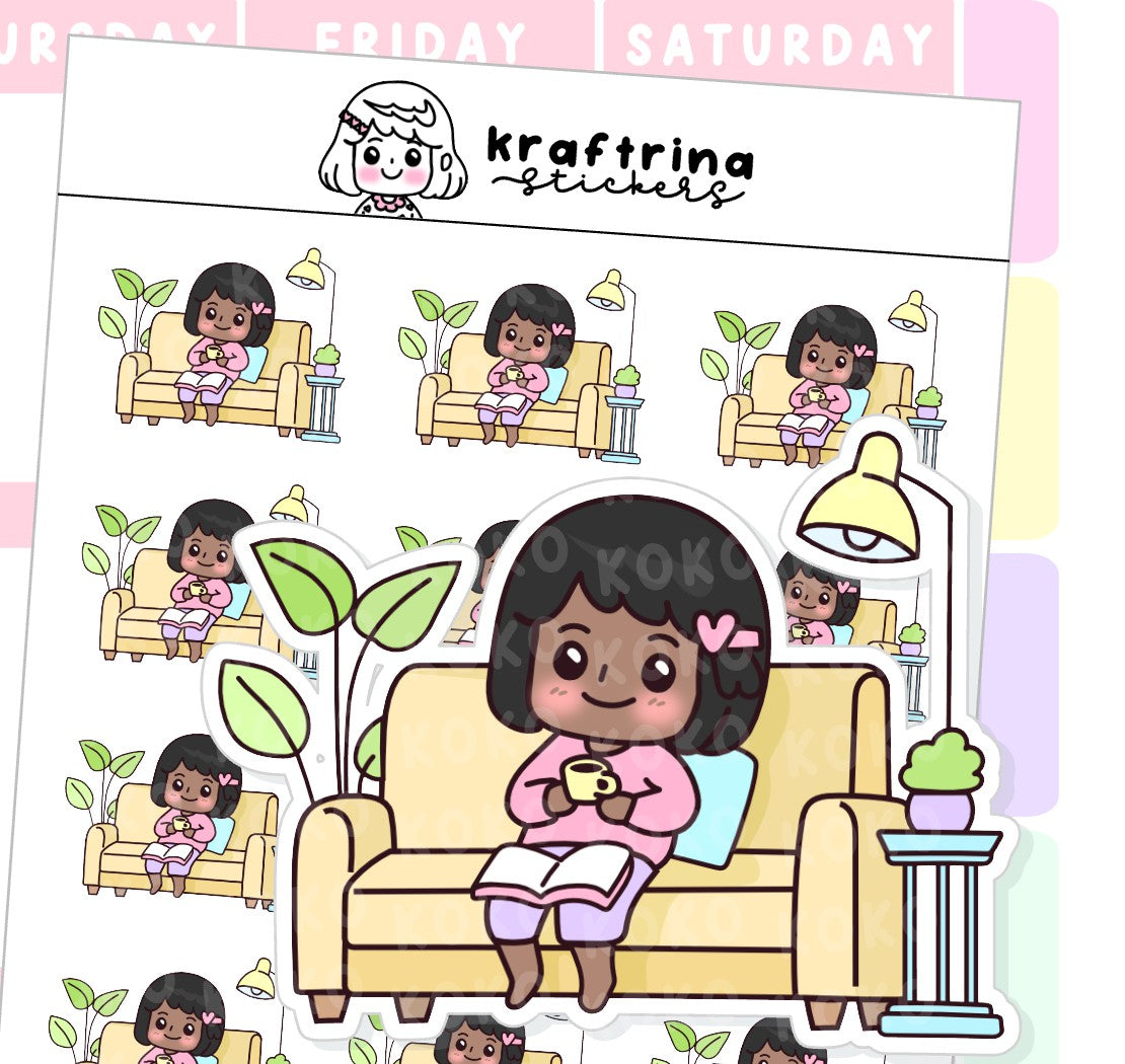 WILL JUST CHILL AND READ (65-K007)