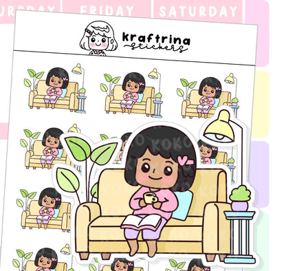 WILL JUST CHILL AND READ (65-K007)