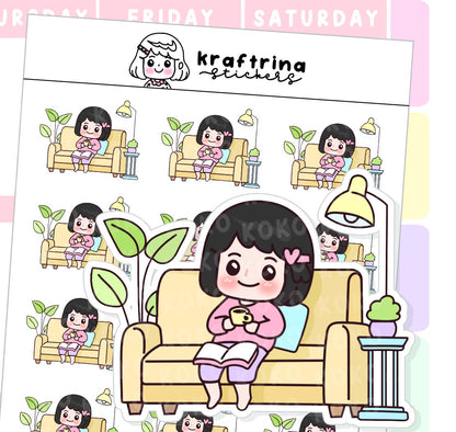 WILL JUST CHILL AND READ (65-K007)