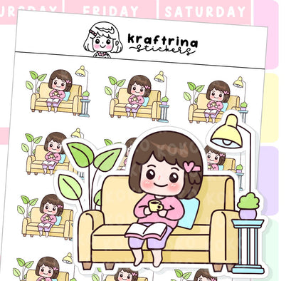 WILL JUST CHILL AND READ (65-K007)