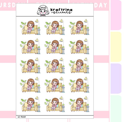 WILL JUST CHILL AND READ (65-K007)