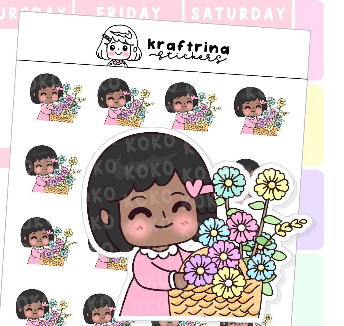 OHHH PRETTY FLOWERS (65-K008)