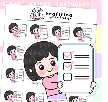 MAKE A CHECK LIST (65-K010)