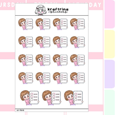 MAKE A CHECK LIST (65-K010)