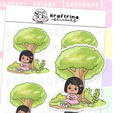 HANG OUT OUTDOORS BIG STICKERS (66-K006 DECO)