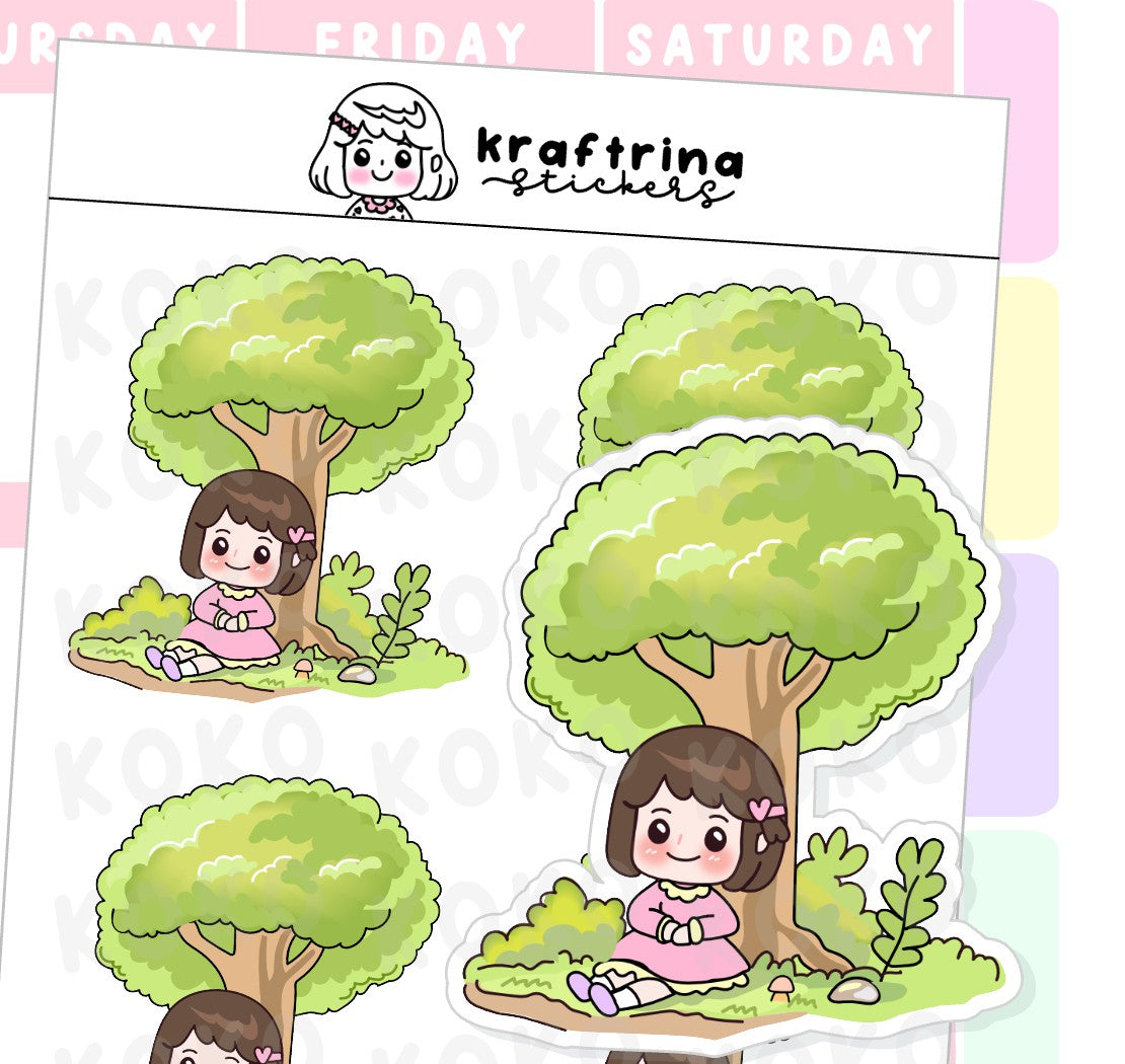 HANG OUT OUTDOORS BIG STICKERS (66-K006 DECO)