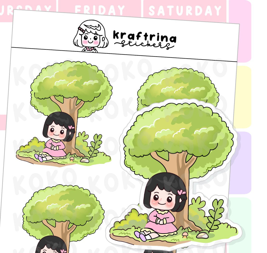 HANG OUT OUTDOORS BIG STICKERS (66-K006 DECO)