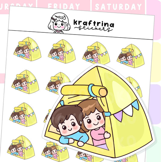 CAMPING COUPLE (66-K013)
