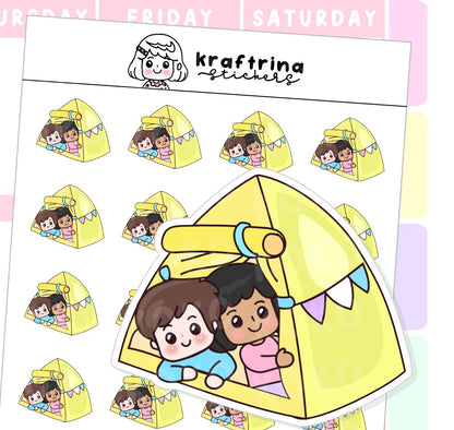 CAMPING COUPLE (66-K013)