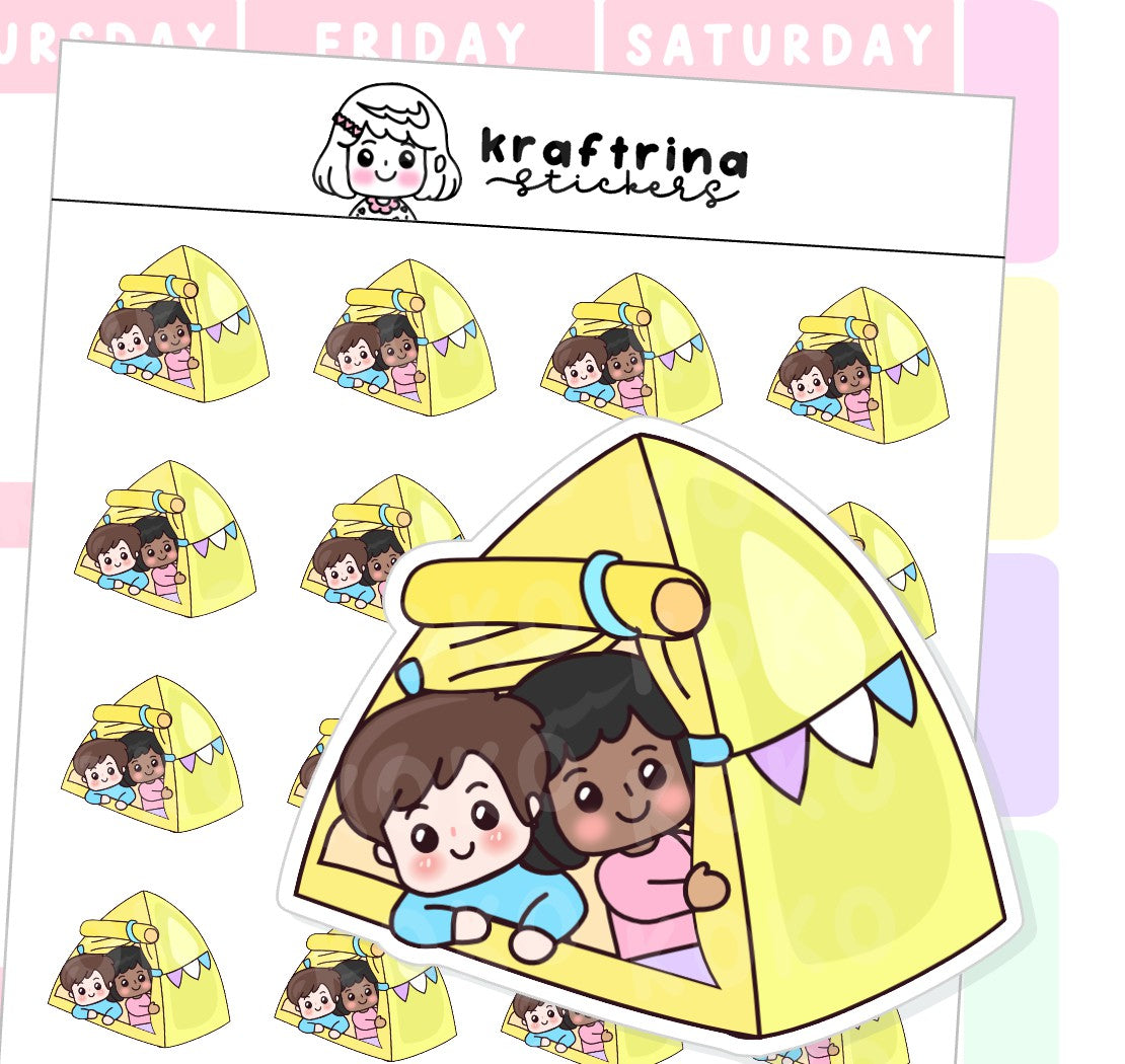 CAMPING COUPLE (66-K013)