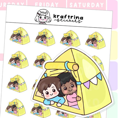 CAMPING COUPLE (66-K013)