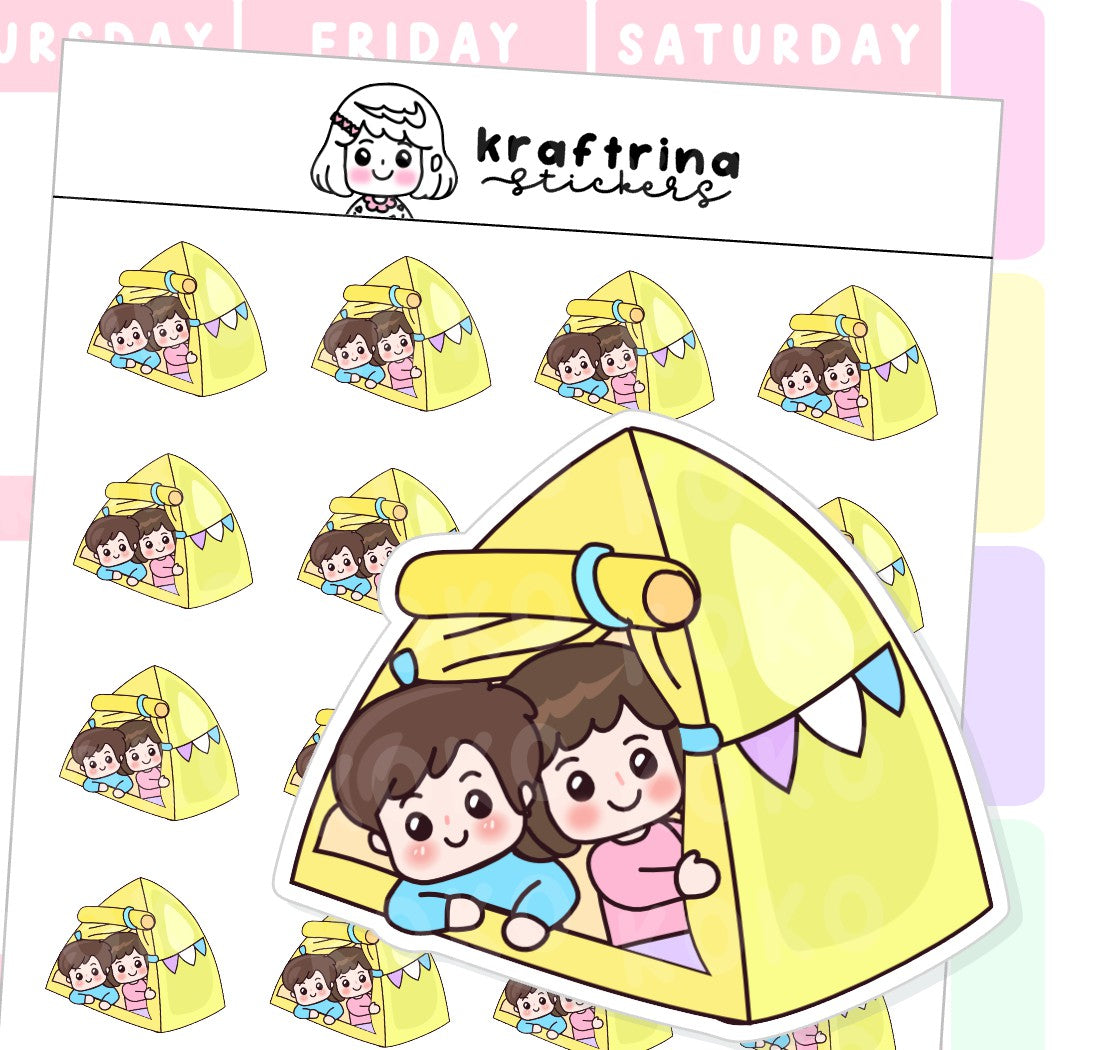 CAMPING COUPLE (66-K013)